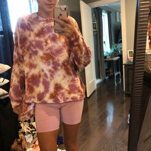 Cute, tie-dye sweatshirt